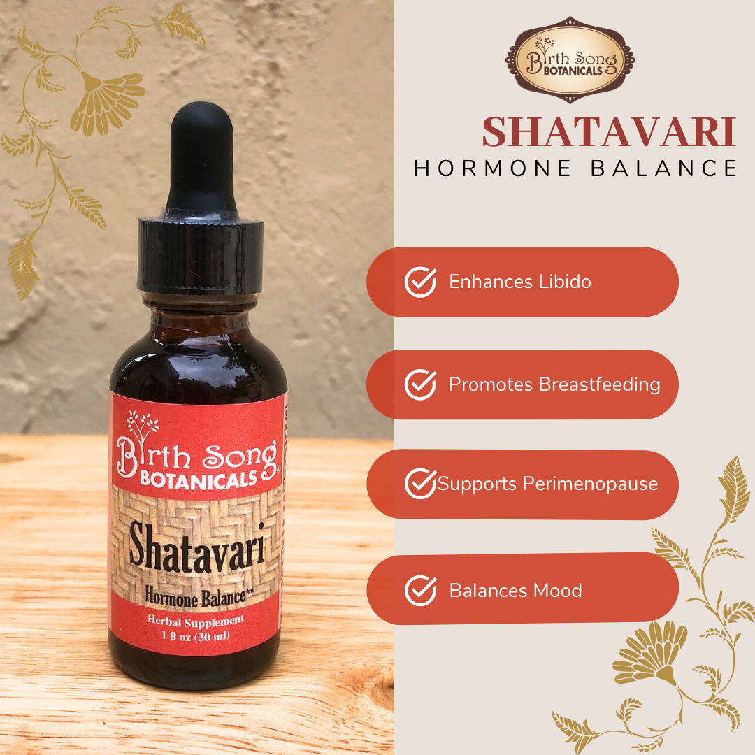 Shatavari Root Tincture Herbal Supplement for Lactation and Hormone Harmony In Women 1 oz.