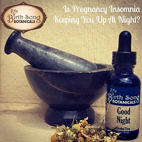 Good Night Herbal Sleep Tincture with Valerian and Passionflower, Natural Sleep and Relaxation Support Supplement 1 oz.