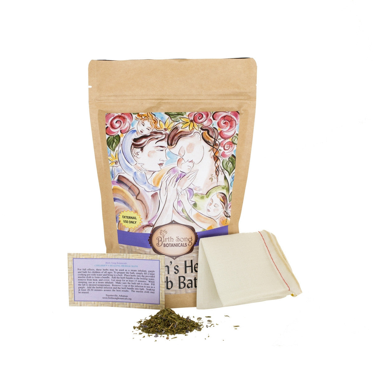 Children's Healing Herb Bath for Lung Congestion* 3 in 1