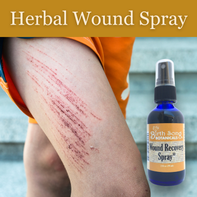Herbal Wound Spray for First Aid