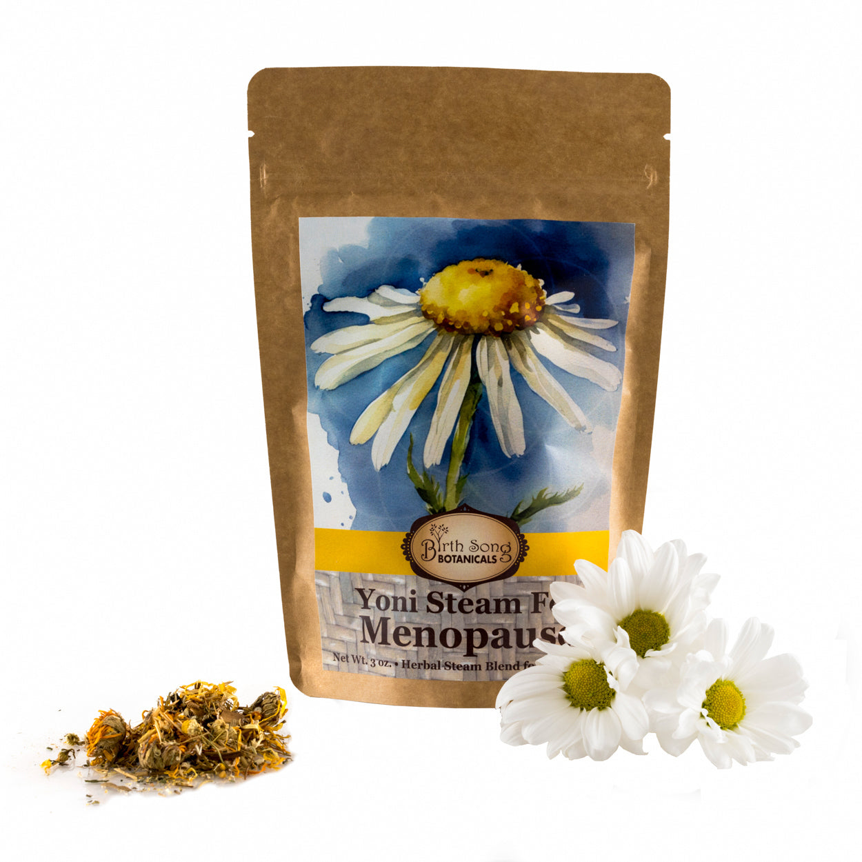 Yoni Steam for Menopause and Perimenopausal Women to Support Uterine Care* Vaginal Steaming Herbs for Wise Women* Organic Herbal V Steam 3oz
