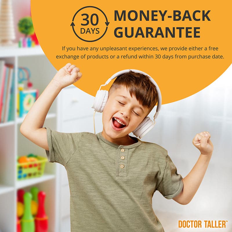 Doctor Taller Kids, Grape Multivitamins, Ages 2-9, 60 Vegan Chewables
