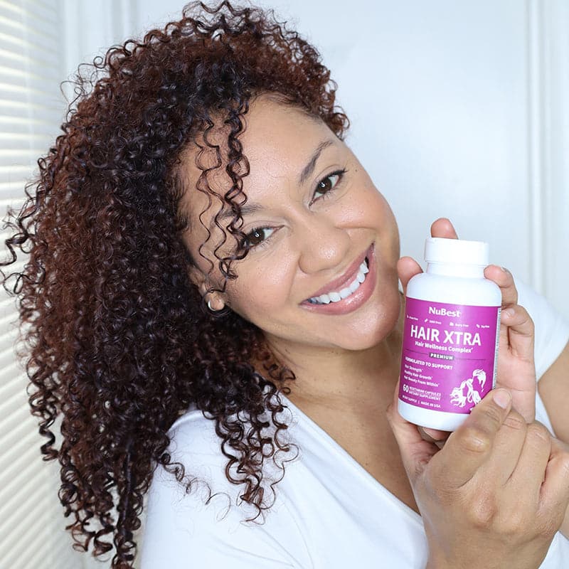 Hair Xtra, Premium Hair Growth Support for Men & Women, 60 Vegan Capsules