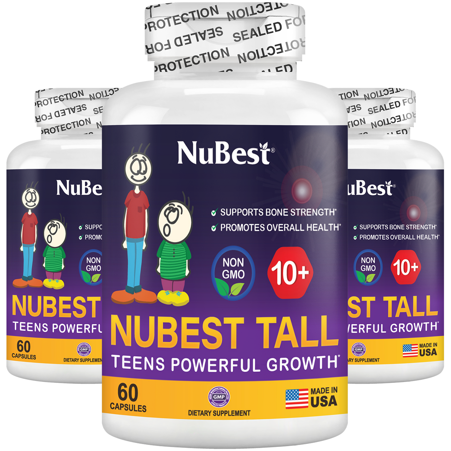 NuBest Tall 10+, Powerful Growth Support for Teens (60 Capsules)