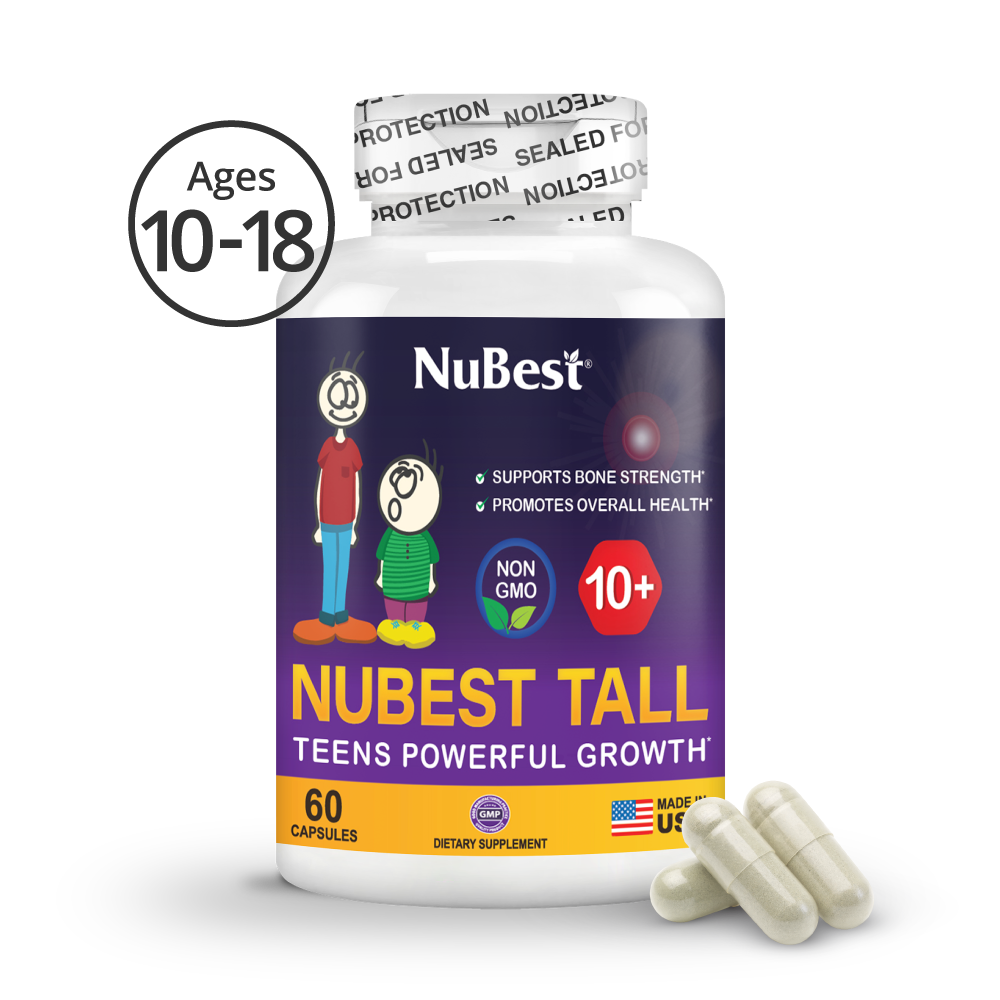 NuBest Tall 10+, Powerful Growth Support for Teens (60 Capsules)