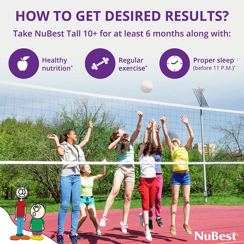 NuBest Tall 10+, Powerful Growth Support for Teens (60 Capsules)