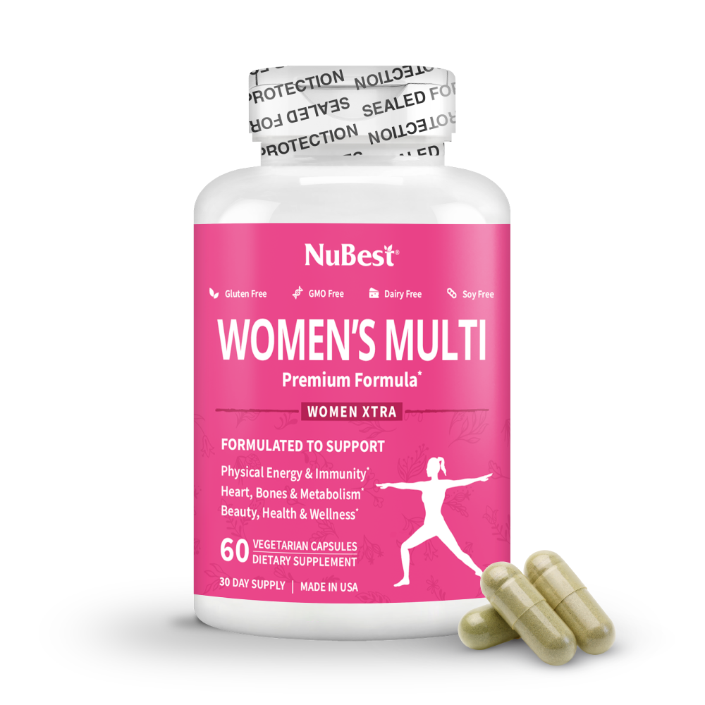NuBest Women’s Multi - Women’s Vitality & Well-Being, 60 Vegan Capsules