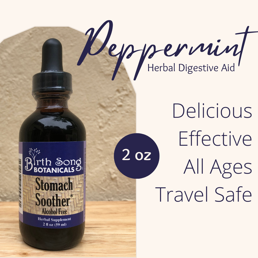 Stomach Soother Herbal Digestive Supplement Family Size 2 oz.