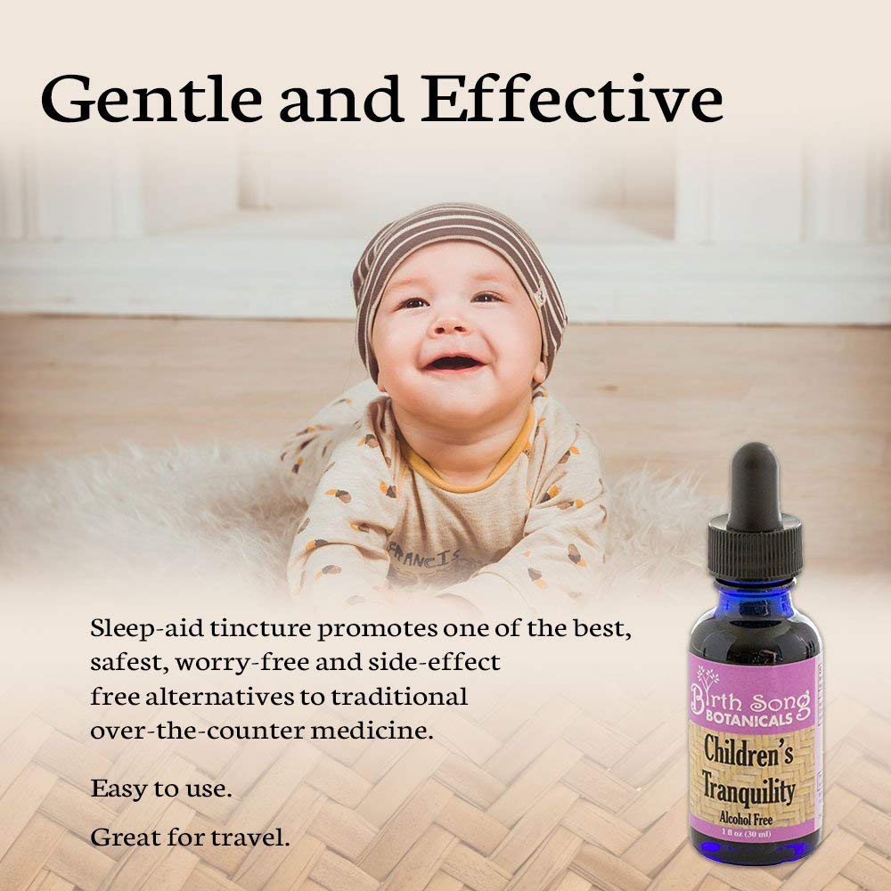 Children's Tranquility, Children's Sleep Aid* Relaxing Herbal Tincture with Chamomile for Sleep Support* 1 oz