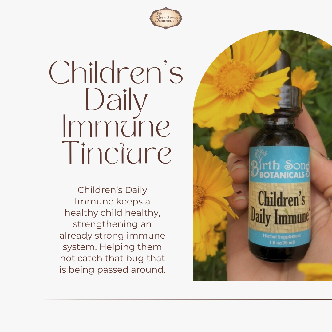 Children's Daily Immune* Herbal Tincture with Astragalus Root 1 oz.