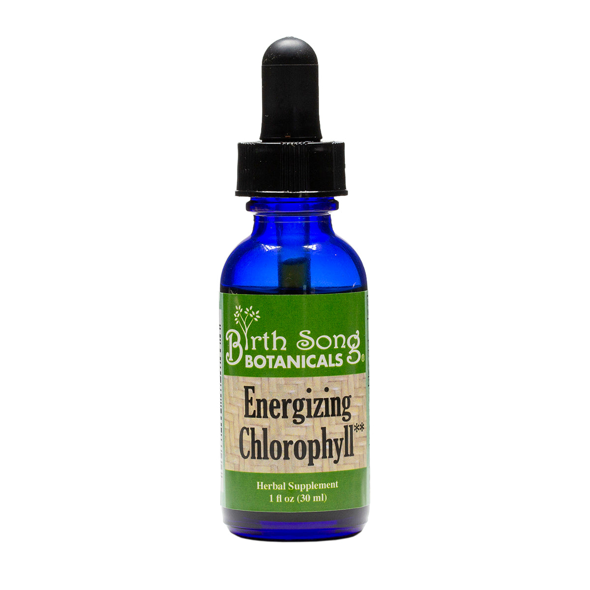 Energizing Chlorophyll Liquid Drops, Peppermint Flavored, Natural Energy, Skin Health, Immune Support* 1 oz.