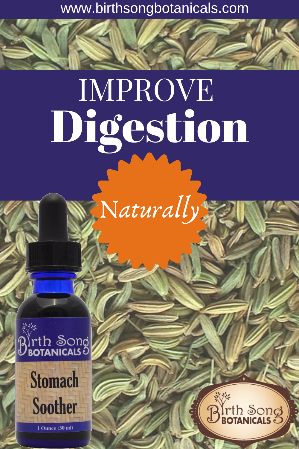 Stomach Soother Herbal Colic Drops for Babies