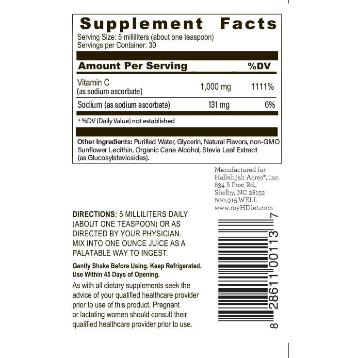 Liposomal Vitamin C Supplement