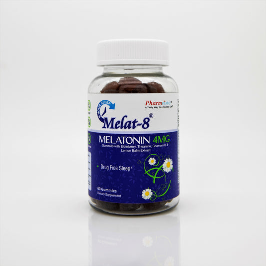 Sleep Plus Gummies - Melatonin 4mg, Elderberry, Theanine, Chamomile and Lemon Balm for Sleep Support - 60 Count