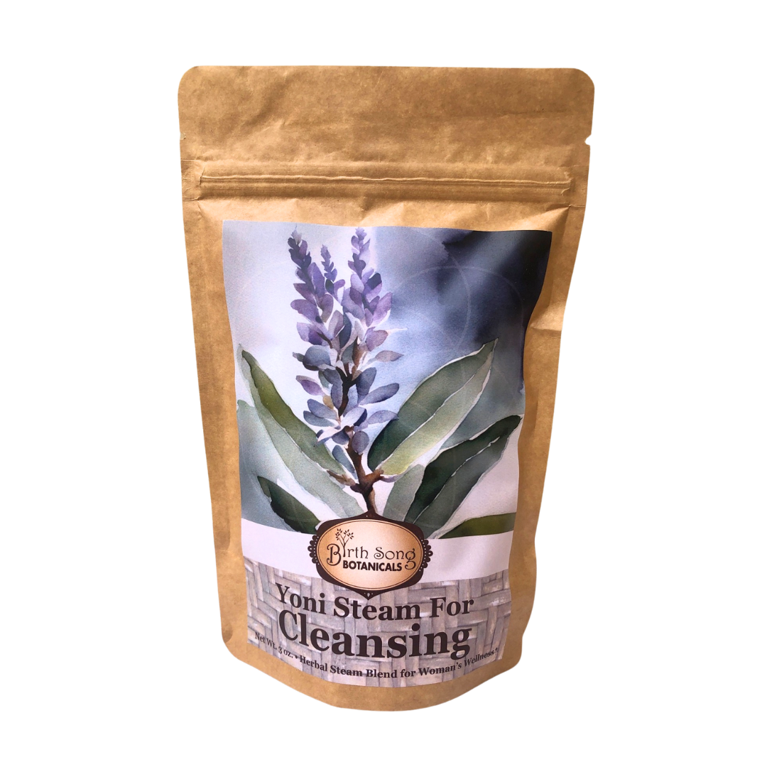 Yoni Steam for Cleansing- Vaginal Steaming Herbs, Womb Blessing and Purify Herbs for V Steaming, Organic Herbal Blend For Uterine Wellness* 3 oz.