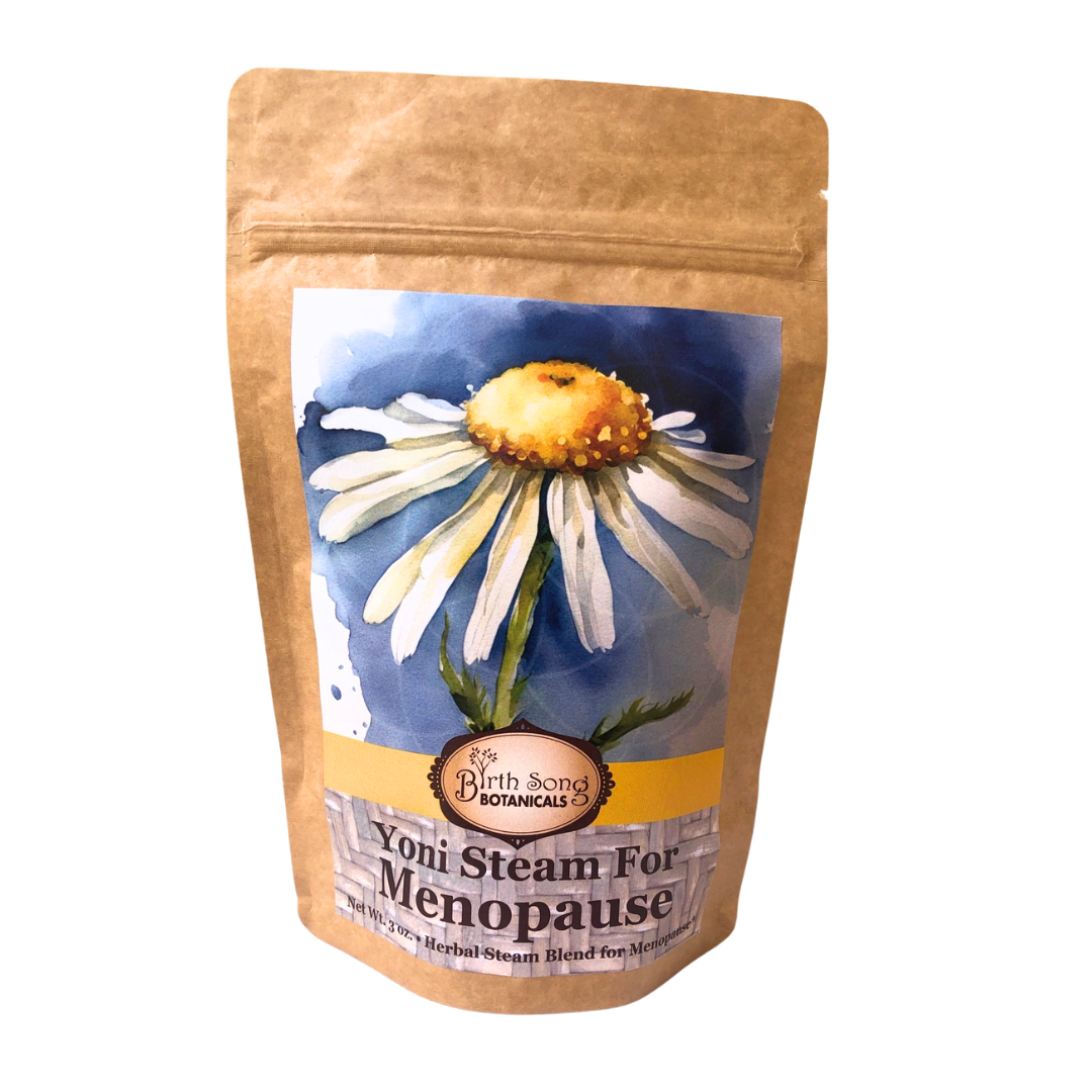 Yoni Steam for Menopause and Perimenopausal Women to Support Uterine Care* Vaginal Steaming Herbs for Wise Women* Organic Herbal V Steam 3oz