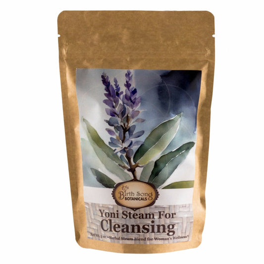 Yoni Steam for Cleansing- Vaginal Steaming Herbs, Womb Blessing and Purify Herbs for V Steaming, Organic Herbal Blend For Uterine Wellness* 3 oz.