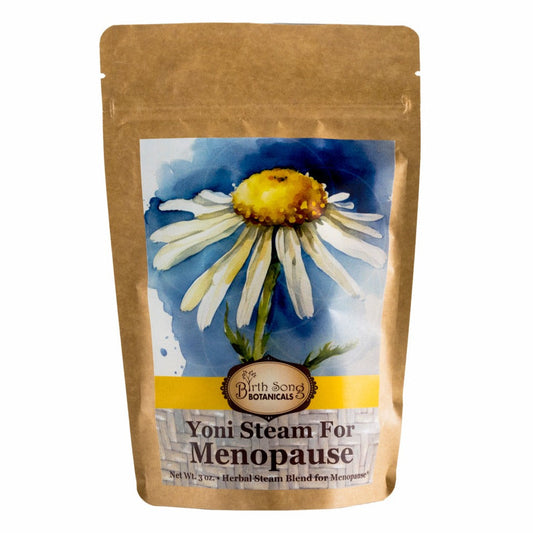 Yoni Steam for Menopause and Perimenopausal Women to Support Uterine Care* Vaginal Steaming Herbs for Wise Women* Organic Herbal V Steam 3oz