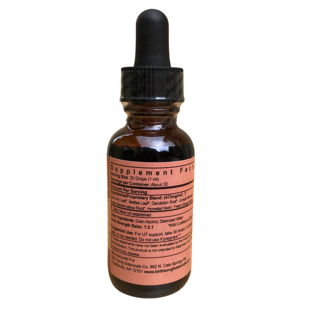 UT Harmony Herbal Tincture, Liquid Supplement for Women, Supports Urinary Tract and Bladder Health*, Supports healthy PH & Urinary Strength* 1 oz.