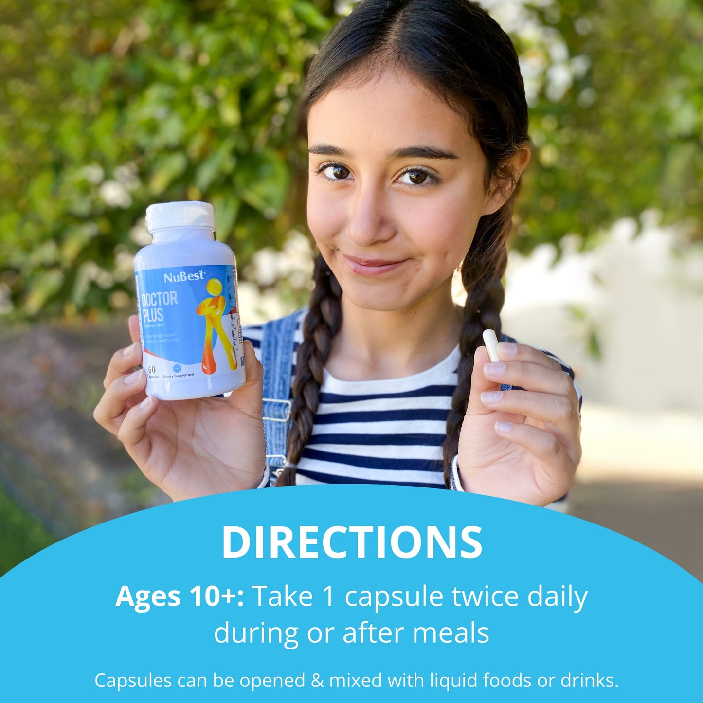 Doctor Plus, For Children & Teens, 60 Capsules
