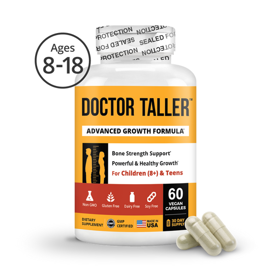 Doctor Taller, For Children (8+) & Teens, 60 Vegan Capsules