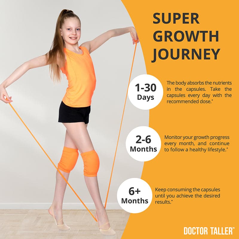 Doctor Taller, For Children (8+) & Teens, 60 Vegan Capsules