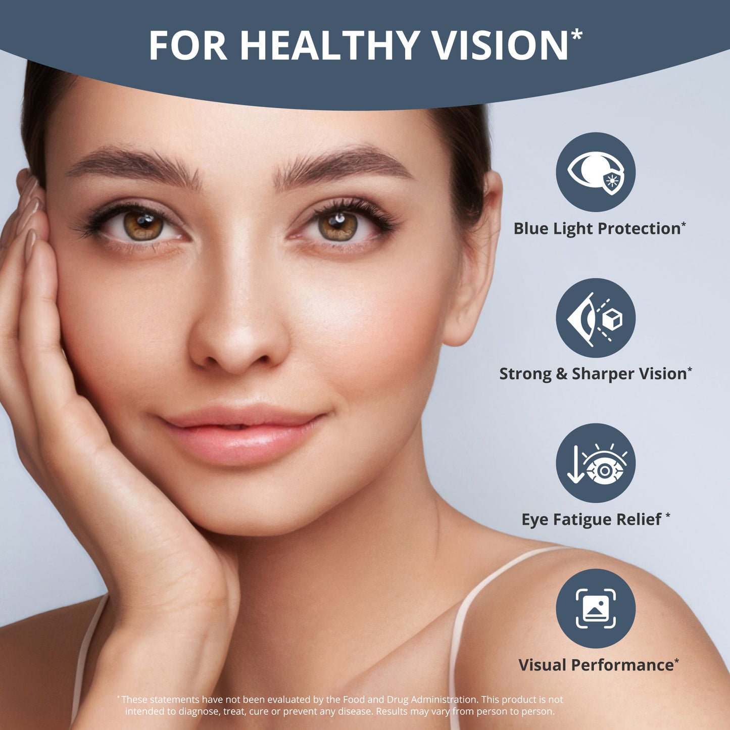NuBest Eye Health – Advanced Vision & Blue Light Protection, 60 Vegan Capsules