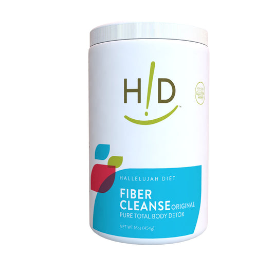 Fiber Cleanse Powder - Natural Colon Cleanse - (Original, 16 oz)