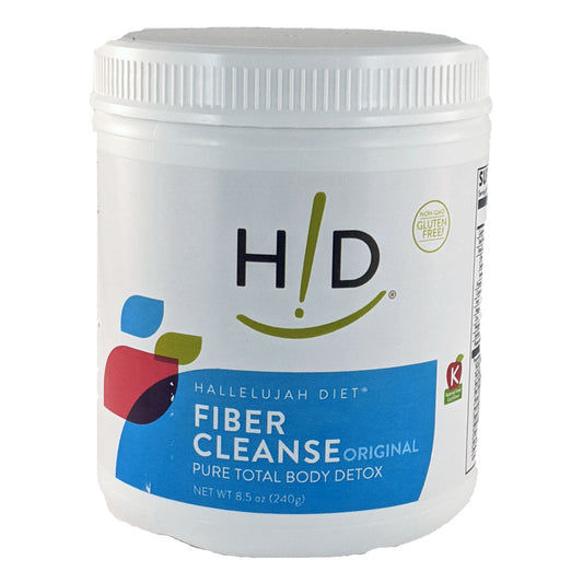 Fiber Cleanse Powder - Natural Colon Cleanse - (Original, 8 oz)