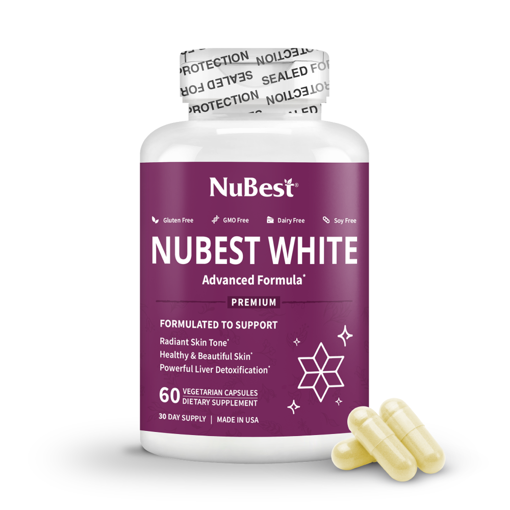 NuBest White, Skin Brightening Formula, 60 Vegan Capsules