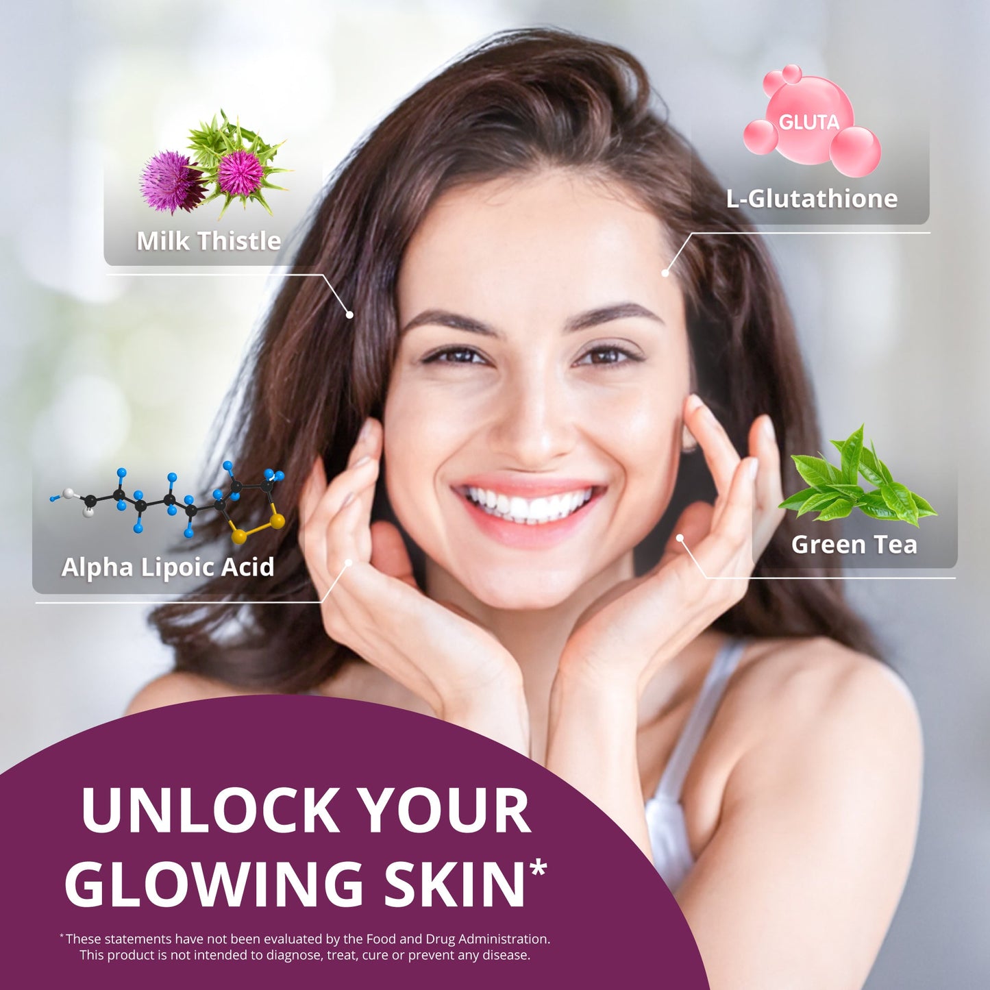 NuBest White, Skin Brightening Formula, 60 Vegan Capsules